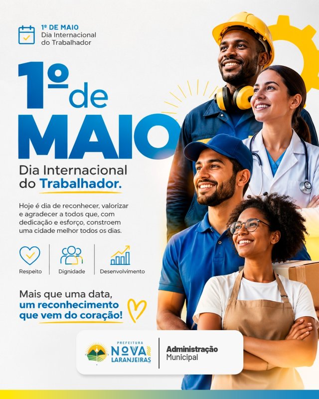 1º de Maio | Dia do Trabalhador